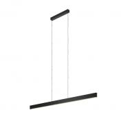 Cass�e Linea line�r pendellampe 150 cm - Mat sort