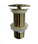 Cass&oslash;e Universal bundventil, tvangs&aring;ben - B&oslash;rstet messing