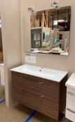 Outlet - Dansani 100 m�bels�t m/skuffer, spejl og lampe - Lava gr�