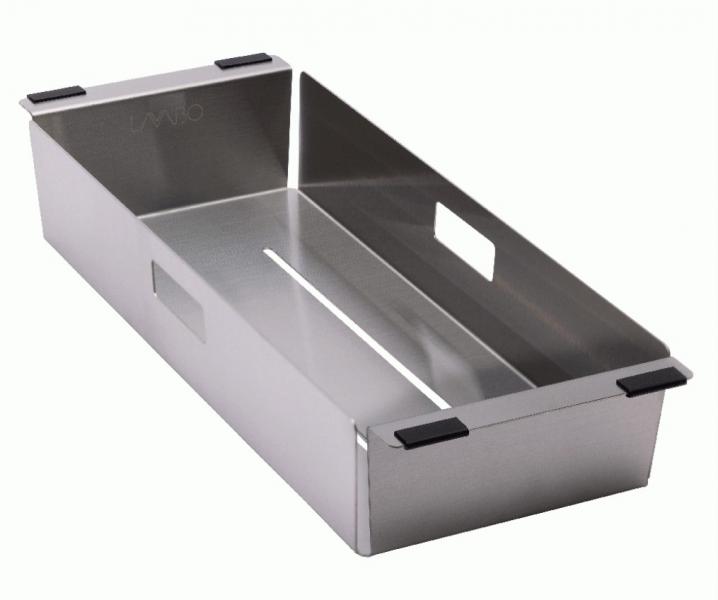 Lavabo Kubus skyllesk&aring;l - Rustfrit st&aring;l