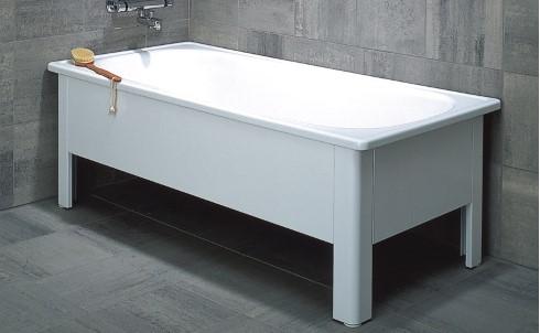 Svedbergs emaljebadekar t/hj&oslash;rne - 130 x 70