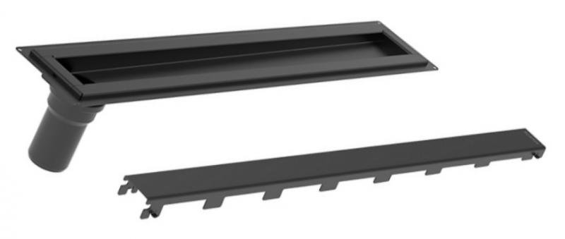 Blucher Waterline 800 mm afl&oslash;b m/Copenhagen Line rist - Sort