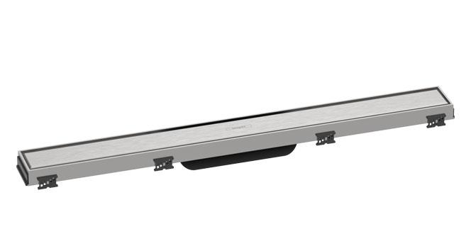 Hansgrohe RainDrain Match Kappes&aelig;t - 70 cm - B&oslash;rstet rustfri st&aring;l