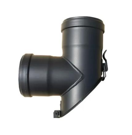 T-sektion &oslash;80mm - 45 grd. med renselem