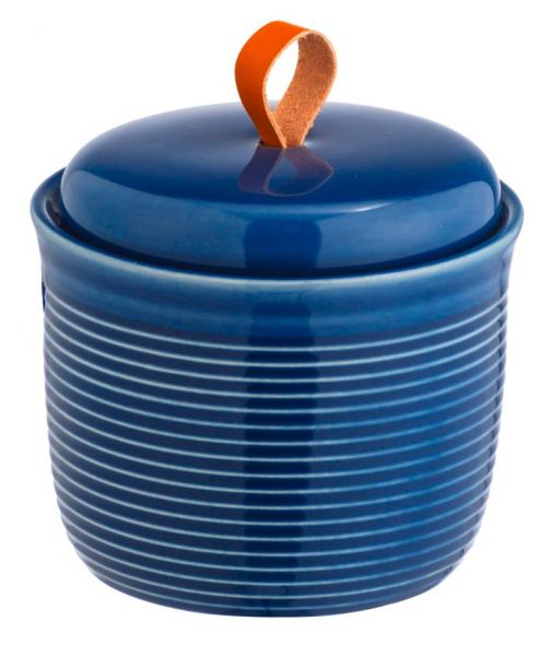 Wenko Sada keramik krukke - Marinebl&aring;