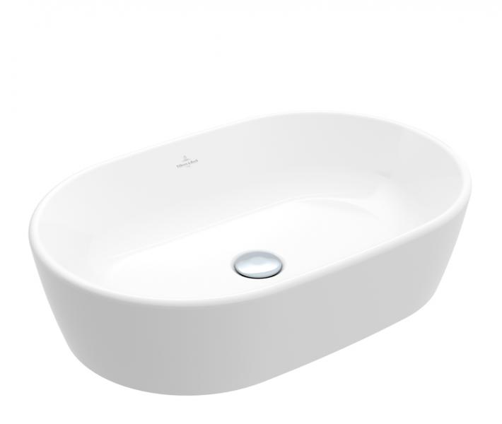 V&B Architectura 60 fritst&aring;ende bowlevask - Med overl&oslash;b