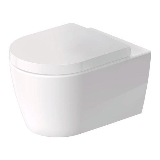 Duravit ME by Starck 54 rimless v&aelig;gh&aelig;ngt toilet m/HygieneFlush og HygieneGlaze