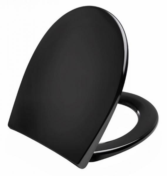 Pressalit Scandinavian PLUS toilets&aelig;de m/softclose og lift-off- Sort