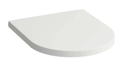 Kartell Laufen s&aelig;de m/Soft Close & Quick-release - Mat hvid