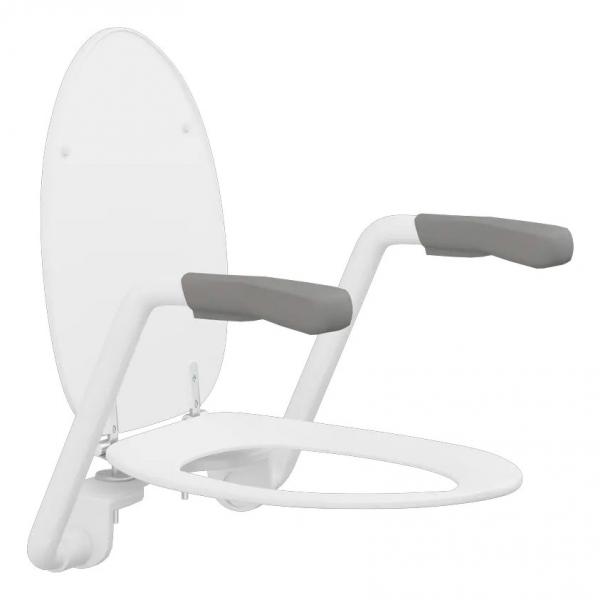 Pressalit TMA 2 armst&oslash;tte inkl. s&aelig;de til montering p&aring; toilet