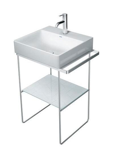 Duravit DuraSquare 50 stativ til h&aring;ndvask - Gulvst&aring;ende - Krom