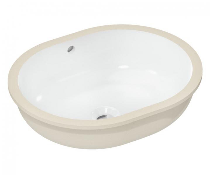 hansgrohe Xuniva U 45 h&aring;ndvask t/underlimning - Med overl&oslash;b - Uden hanehul