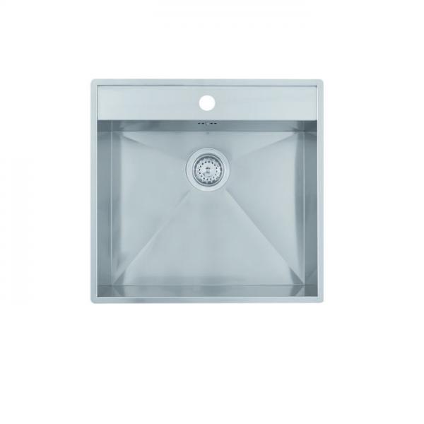 Eico Square B k&oslash;kkenvask i rustfri st&aring;l til underlimning