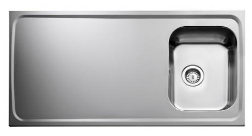 Intra AF12-KV st&aring;lbordplade k&oslash;kkenvask - Vendbar - 120 cm