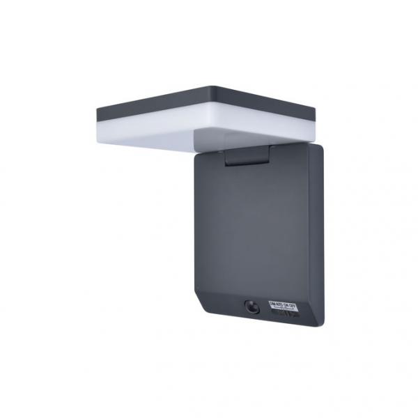 Lutec Moze Solar udend&oslash;rslampe m/solceller - Sort