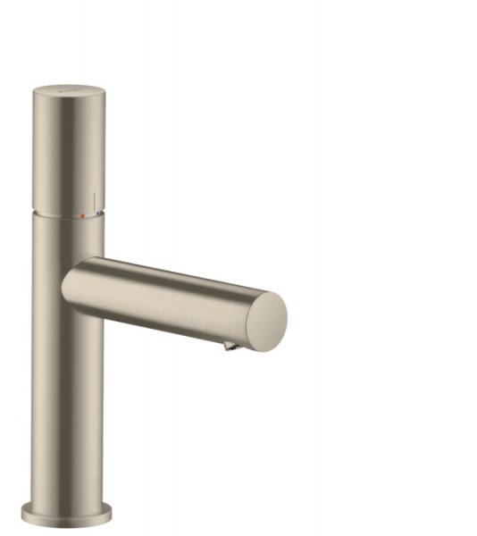 AXOR Uno 110 h&aring;ndvaskarmatur m/zero-greb - B&oslash;rstet nikkel