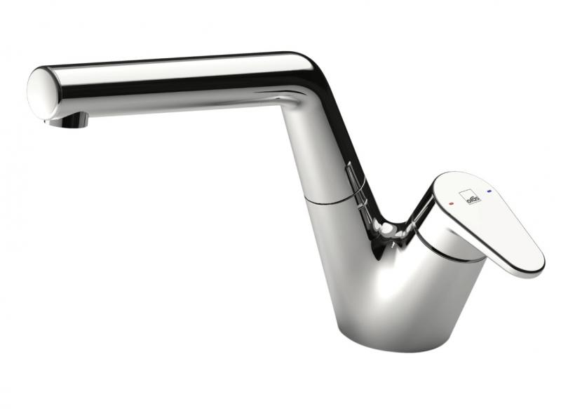 Oras Signa 2222F hybrid k&oslash;kkenarmatur m/udtr&aelig;k - Krom