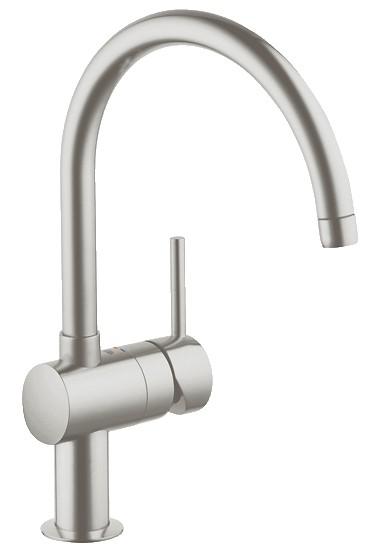 Grohe Minta k&oslash;kkenarmatur - Supersteel