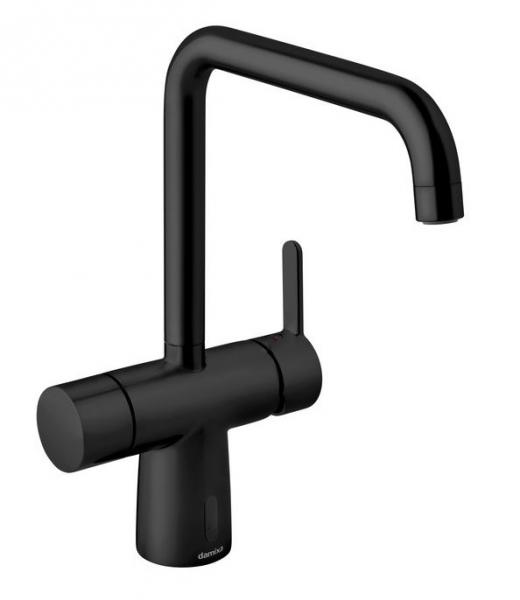 Damixa Silhouet Touchless k&oslash;kkenarmatur - Mat sort