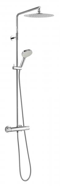 Damixa Silhouet komplet brusesystem - &Oslash;250 - Krom