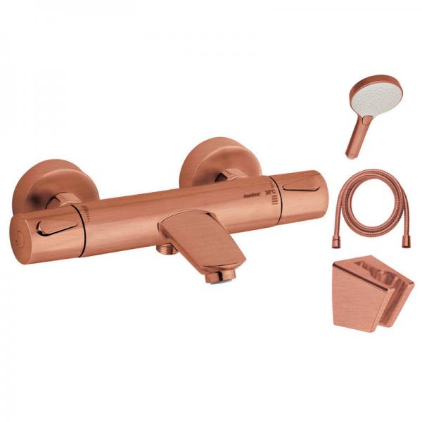 Damixa Silhouet komplet kararmatur - B&oslash;rstet kobber