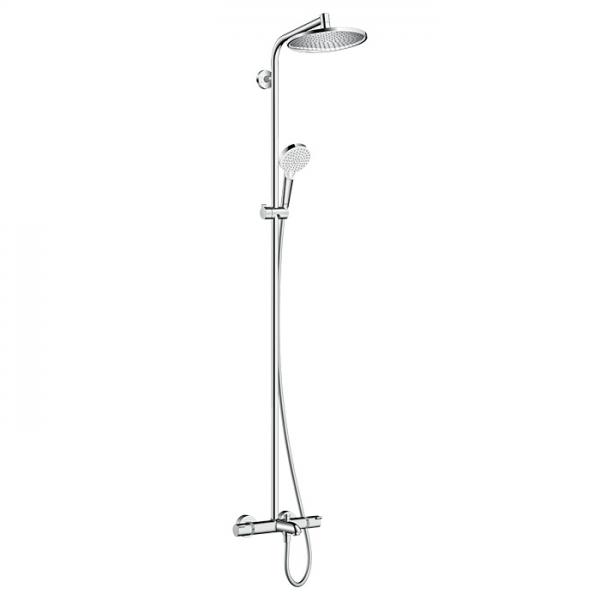 hansgrohe Crometta S 240 Showerpipe til badekar 1jet - Krom