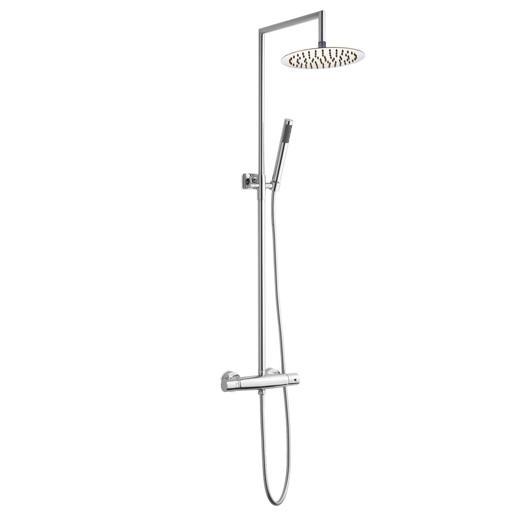 Cass&oslash;e komplet brusesystem m/ultratyndt brusehoved &Oslash;200 - Krom