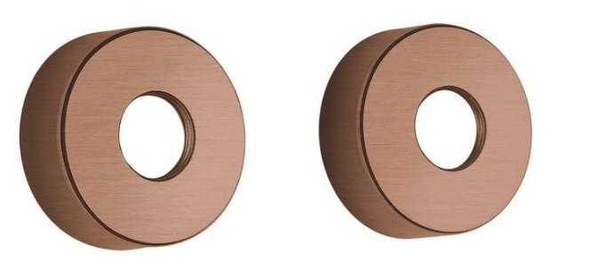 Damixa rosetter - &Oslash;75 - B&oslash;rstet kobber