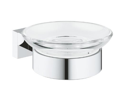 Grohe Essentials Cube S&aelig;besk&aring;l med holder