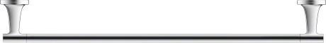 Duravit Starck T h&aring;ndkl&aelig;destang - 61 cm - Krom