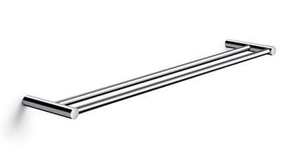 Pressalit dobbelt h&aring;ndkl&aelig;destang - Poleret rustfri st&aring;l