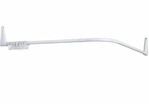 Van der P Erica2000 forh&aelig;ngsstang vinkel 85x85cm til brus - Hvid