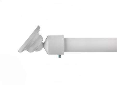 Van Der P Erica2000 Flexi-konsol +/-60&ordm; til skr&aring;/sk&aelig;ve v&aelig;gge - Hvid