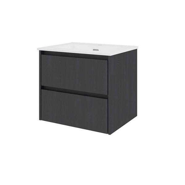 Sanibell Proline 60 m&oslash;bels&aelig;t m/2 skuffer - Sort eg