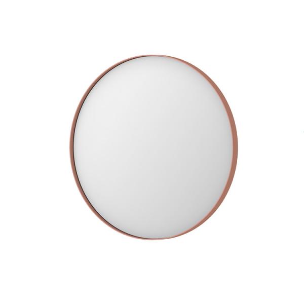 Sanibell Ink SP15 rundt spejl m/ramme &Oslash;60 - B&oslash;rstet kobber