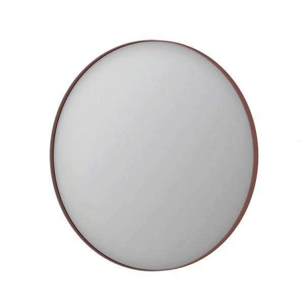 Sanibell Ink SP15 rundt spejl m/ramme &Oslash;80 - B&oslash;rstet kobber