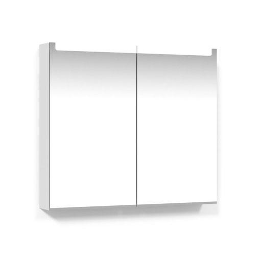 Cass&oslash;e 60 spejlskab m/lys og lysstyring - Hvid