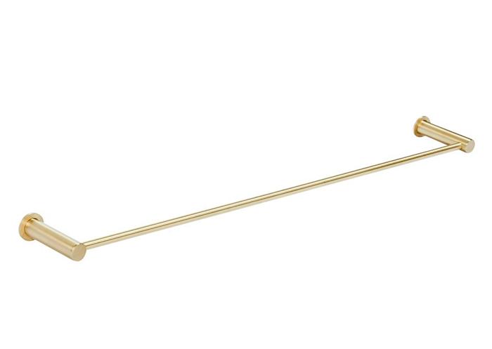 Cass&oslash;e h&aring;ndkl&aelig;destang 60 cm - B&oslash;rstet messing