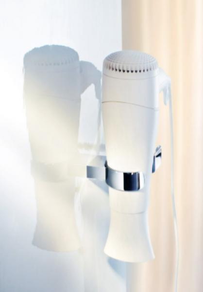 Smedbo AIR holder til h&aring;rt&oslash;rrer og glattejern - Krom