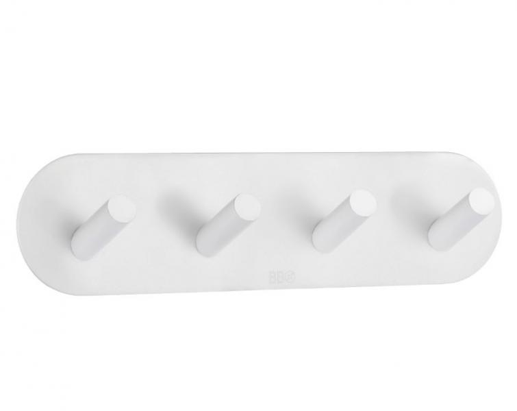 Beslagsboden selvkl&aelig;bende knager&aelig;kke - Mat hvid