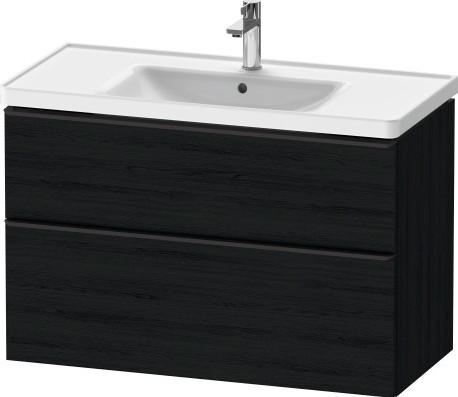 Duravit D-Neo 100 m&oslash;bels&aelig;t - Sort eg