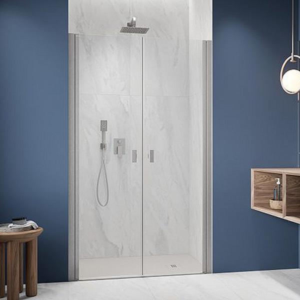 Str&oslash;mberg Noma 30 dobbelt svingd&oslash;r 700mm - Steel