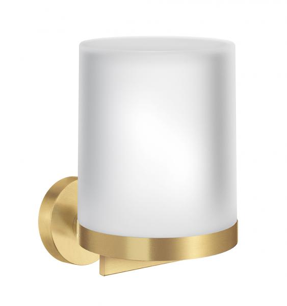 Smedbo Home s&aelig;bedispenser til v&aelig;g - B&oslash;rstet messing