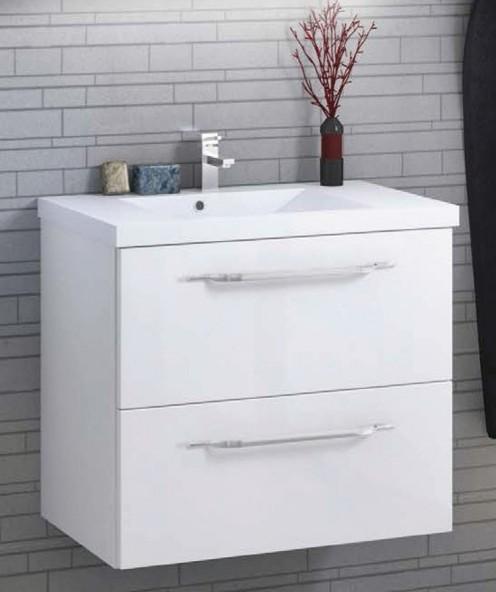 Str&oslash;mberg Alba 60 m&oslash;belpakke - Hvid h&oslash;jglans