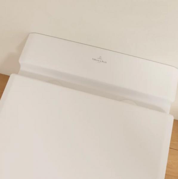 Villeroy & Boch Antheus Rimless v&aelig;gh&aelig;ngt toilet m/Ceramic+ - Hvid