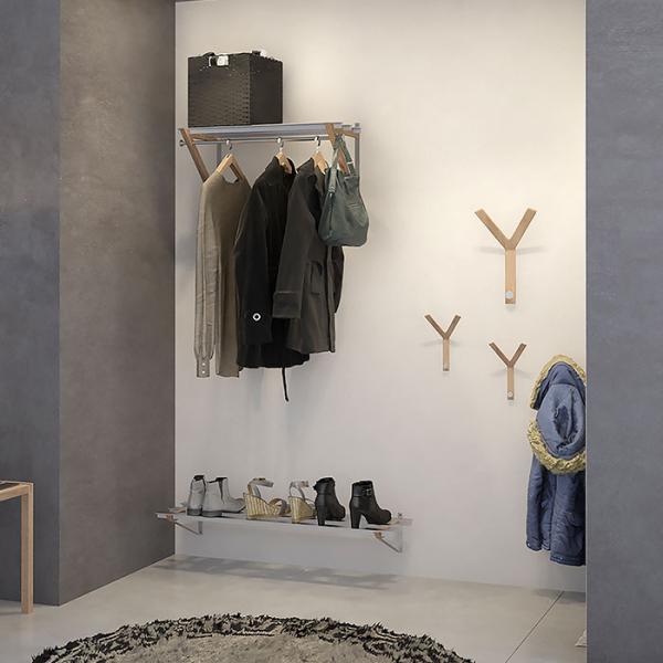 Hoigaard hattehylde HH-6 - Eg/s&aelig;be