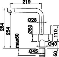 Blanco Linus k&oslash;kkenarmatur - Kaffe