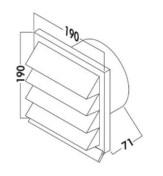 Eico Facaderist &Oslash;150 murstensr&oslash;d