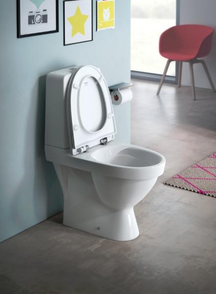 Laufen Kompas Rimless toilet m/P-l&aring;s - LCC