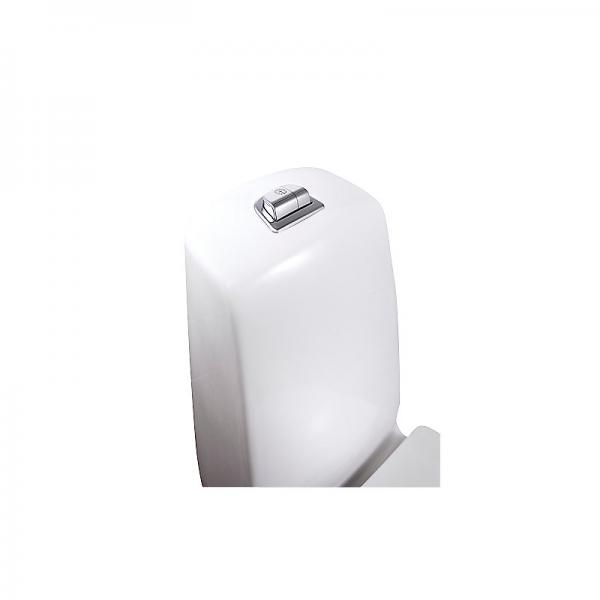 Gustavsberg Nautic h&oslash;j trykknap duo, krom - Til Nautic toilet fra 2010-2017